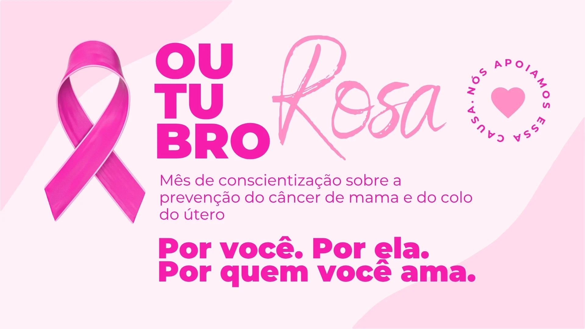Outubro Rosa: um mês de conscientização, cuidado e prevenção